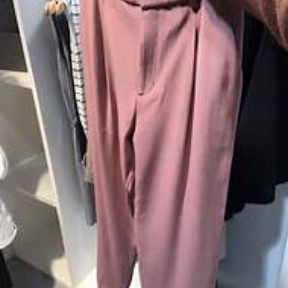 BARBIE PINK🎀/NWOT ZINC Pink Wrinkle Resistant Pants - Picture 7 of 12